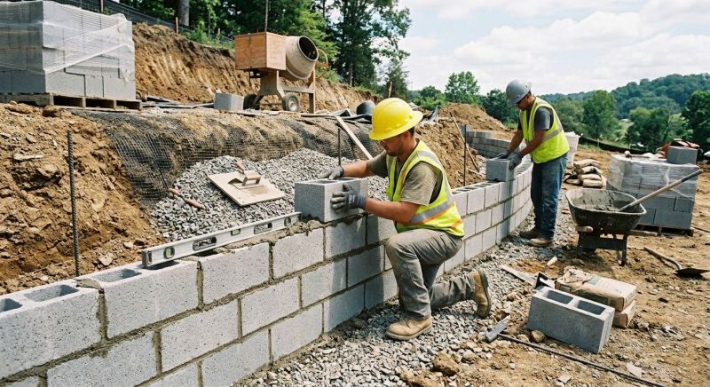 Block Foundation Installation in Stamford, CT