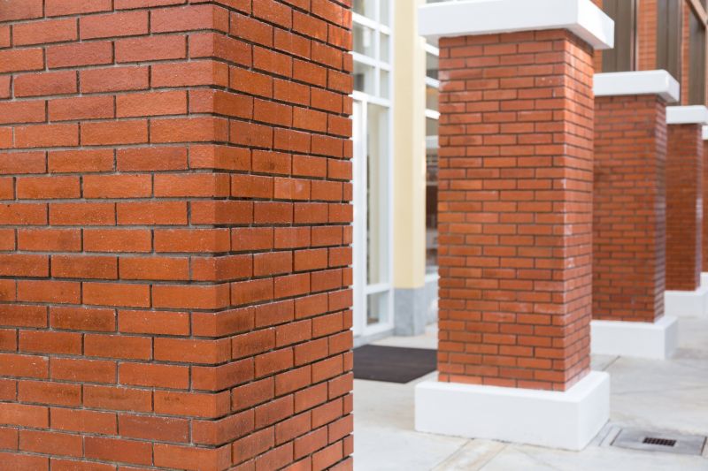 Brick Columns Installation in West Hartford, CT
