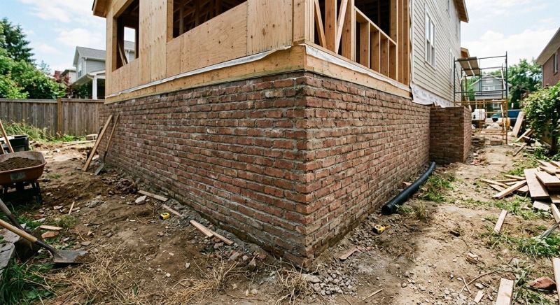 Brick Foundation Installation in Fairfield County, CT