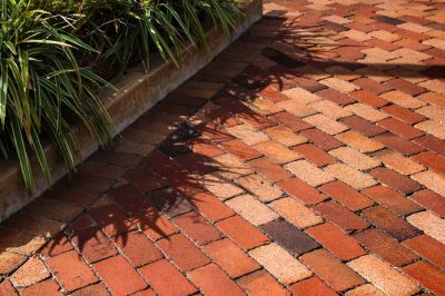 Brick Hardscape Installation in West Hartford, CT