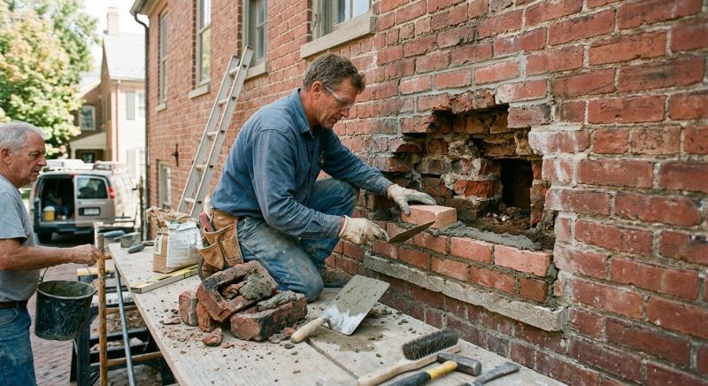 Brick Hardscaping Installation in Stamford, CT