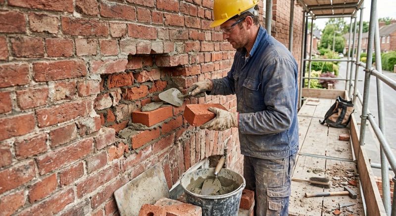 Brick Landscaping Installation in Boston, MA