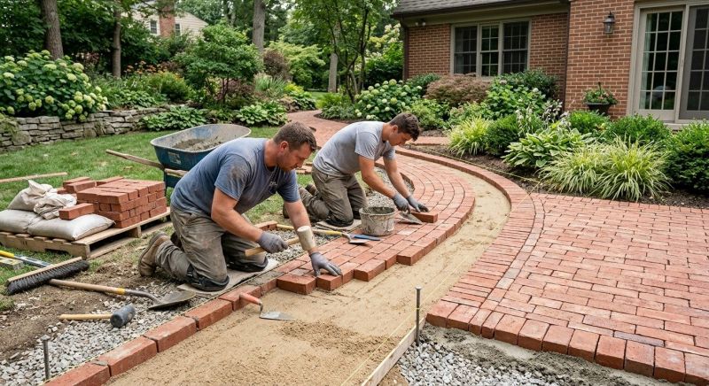 Brick Landscaping Service in Norwalk, CT