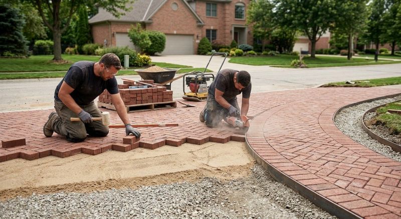 Brick Paving Installation in Fairfield County, CT