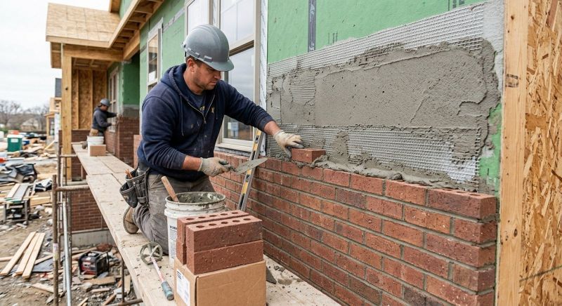 Brick Veneer Replacement in Santa Rosa, CA