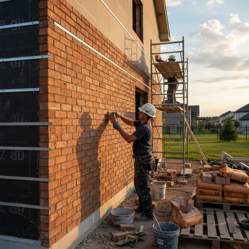 Brick Veneer Siding Installation in Santa Rosa, CA