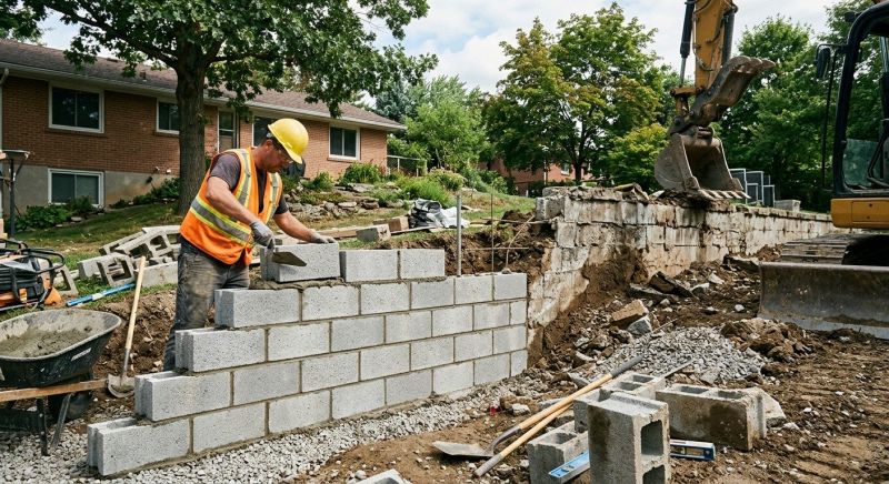 Brick Wall Construction in West Hartford, CT