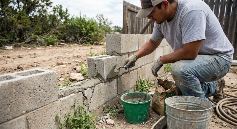 Concrete Block Wall Repair in Cleveland, OH