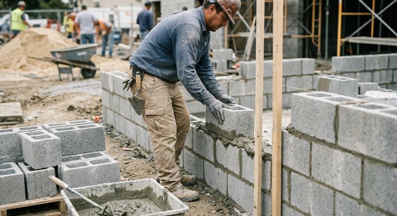 Concrete Blocks Installation in Norwalk, CT