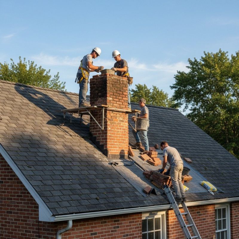 Roof Chimney Repair detail