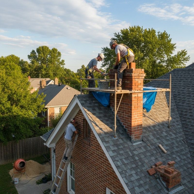 Roof Chimney Repair detail