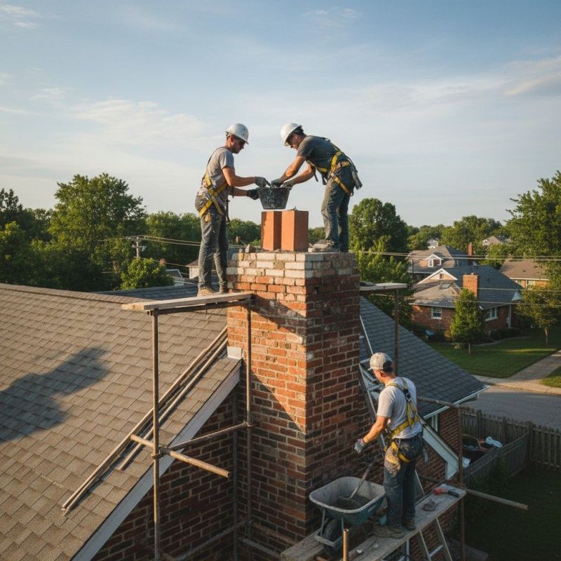 Roof Chimney Repair detail