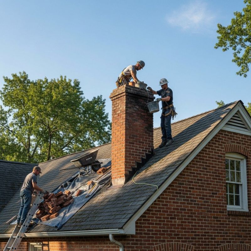 Roof Chimney Repair detail