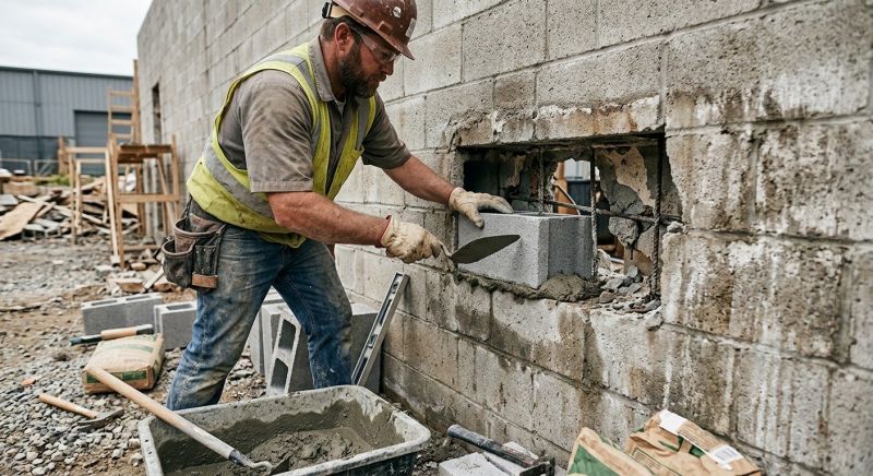 Masonry Wall Repair in Cleveland, OH