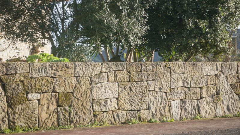 Stone Wall Hardscaping in Worcester, MA