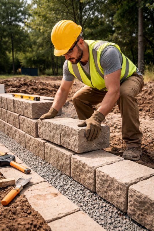 Block Wall Installation in Nashua, NH