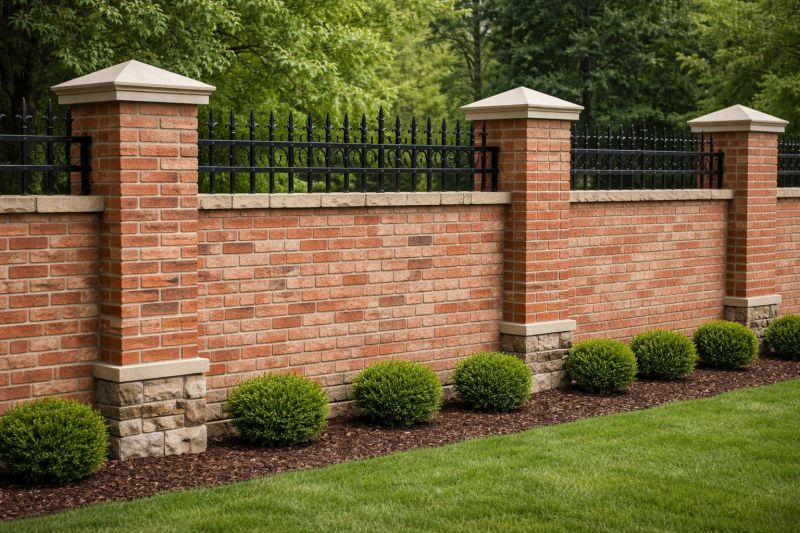Brick Fence Installation in Stamford, CT