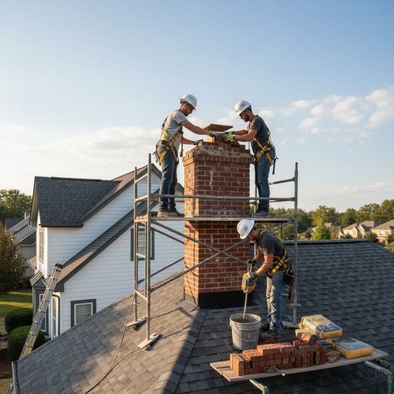 Local Roof Chimney Repair pros at work