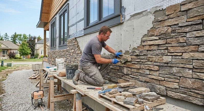 Stone Veneer Installation in Cleveland, OH